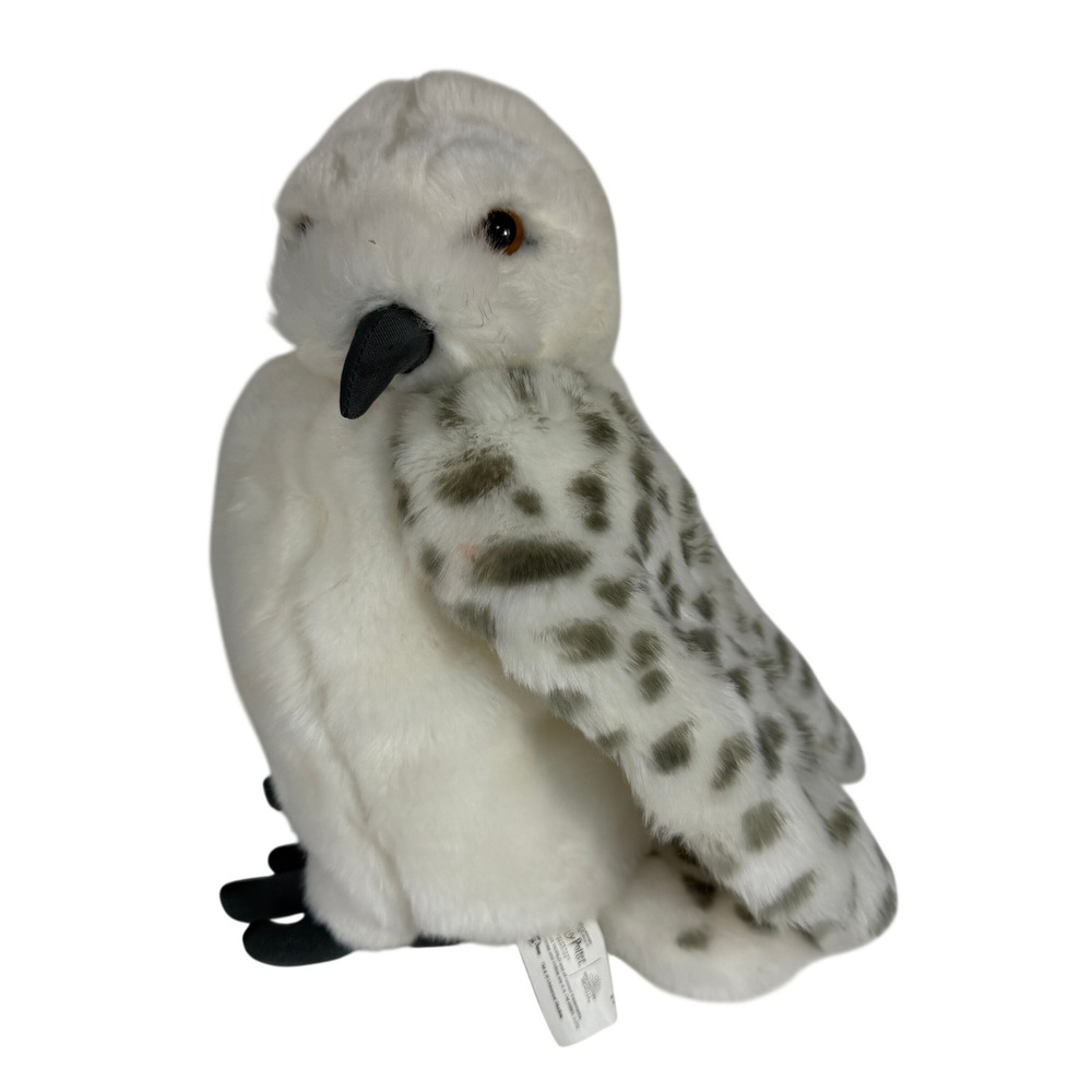 Universal Studios Hedwig Puppet Harry Potter Interactive Sound Snowy Owl‎ White
